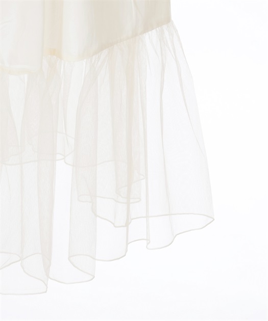 フリルメロー楊柳シフォンスカート | outlet | axes femme フリルメロー楊柳シフォンスカート | outlet | axes femme