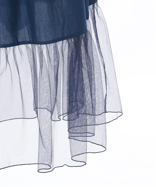 フリルメロー楊柳シフォンスカート | レディース服・レディース フリルメロー楊柳シフォンスカート | レディース服・レディース