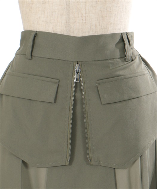 コルセットレイヤード風スカート | axes femme | axes femme コルセットレイヤード風スカート | axes femme | axes femme