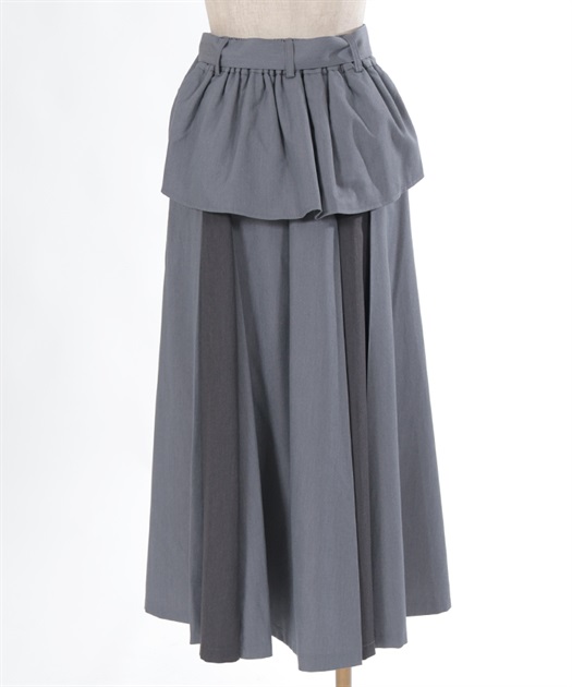 コルセットレイヤード風スカート | axes femme | axes femme コルセットレイヤード風スカート | axes femme | axes femme