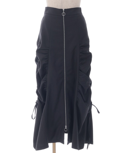 ジップ付サイドドロストスカート | axes femme | axes femme ジップ付サイドドロストスカート | axes femme | axes femme