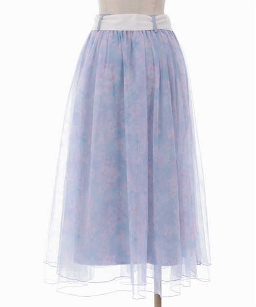 雪桜柄スカート | レディース服・レディースファッションなら 雪桜柄スカート | レディース服・レディースファッションなら