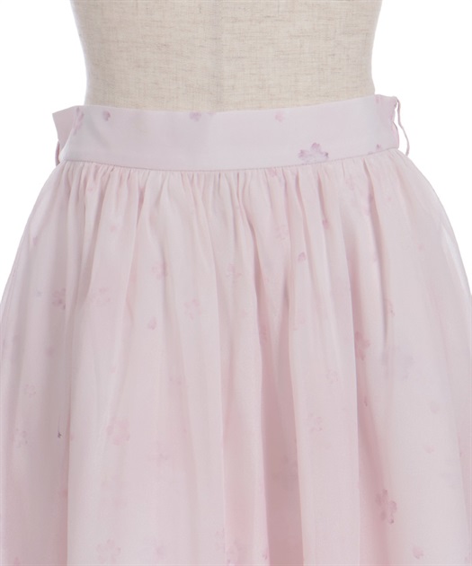 桜レース×桜柄スカート | axes femme online shop