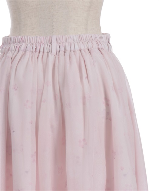 桜レース×桜柄スカート | axes femme online shop