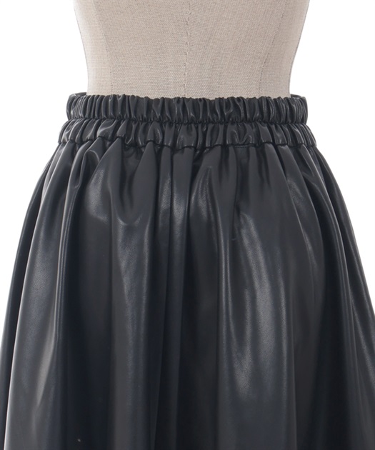 フェイクレザースカート | POETIQUE | axes femme online shop フェイクレザースカート | POETIQUE | axes femme online shop