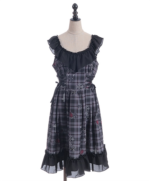 ナイトメアチェックワンピース | axes femme online shop