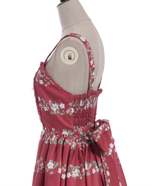 ベイクドベリーロング丈ジャンパースカート【三次予約】 | axes femme