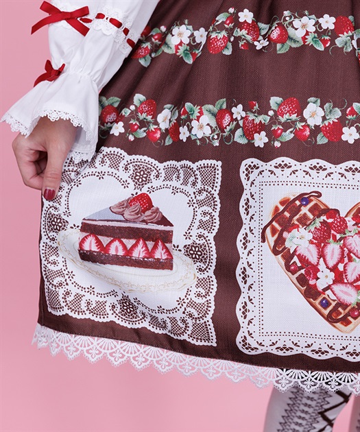 ベイクドベリージャンパースカート | Chalmiere | axes femme onlineshop