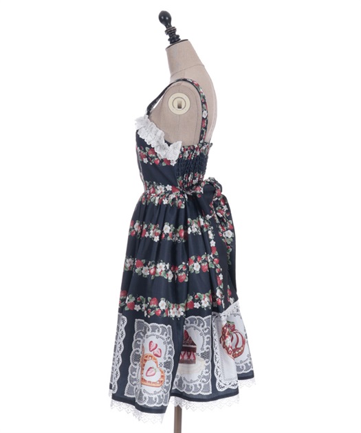 ベイクドベリージャンパースカートセット | Chalmiere | axes femme