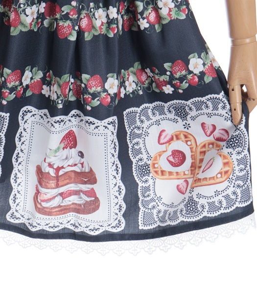 ベイクドベリージャンパースカートセット | Chalmiere | axes femme