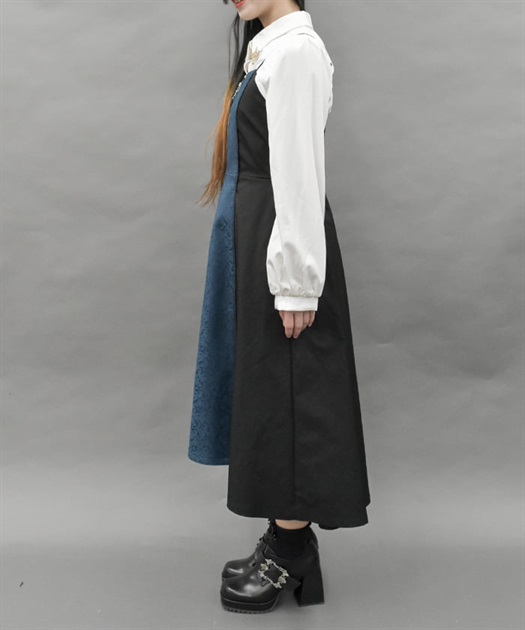 ジャガード切り替えワンピ | レディース服・レディース