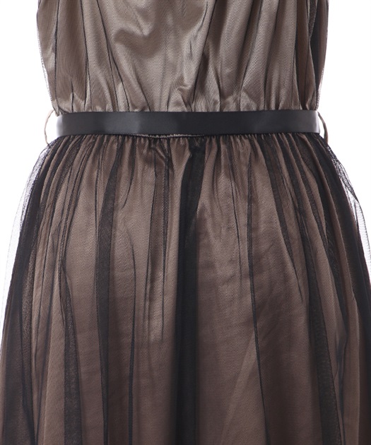 レース×チュールキャミワンピ | outlet | axes femme online shop
