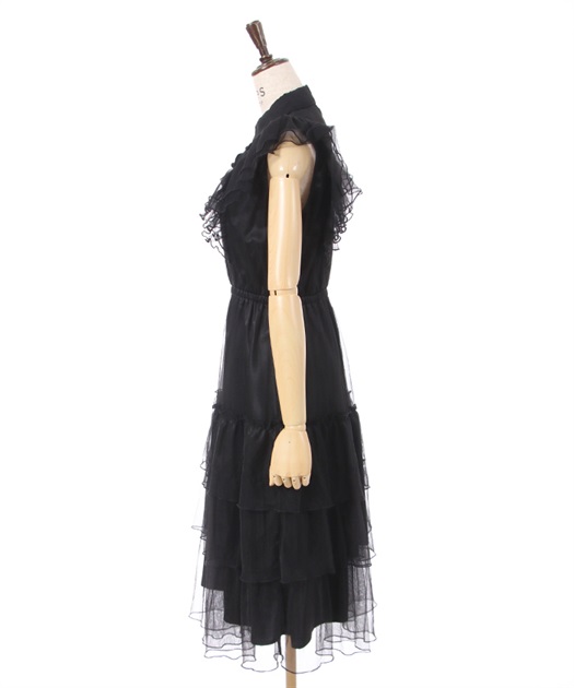 ボリュームフリルドレス | outlet | axes femme online shop