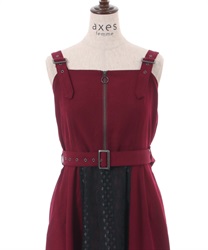 バイカラーレースジャンスカ【期間限定価格】 | outlet | axes femme  