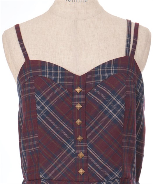 タータンチェックジャンスカ | 衣料 | axes femme online shop