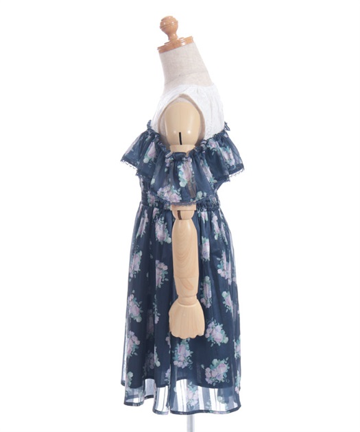 ミルフィーユローズ柄ワンピース | レディース服・レディース ミルフィーユローズ柄ワンピース | レディース服・レディース
