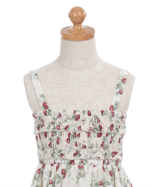 いちご柄ワンピース | kids | axes femme online shop