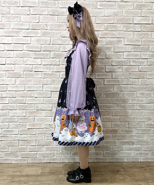 ハロウィンナイトジャンスカ | kawaii | axes femme online shop ハロウィンナイトジャンスカ | kawaii | axes femme online shop