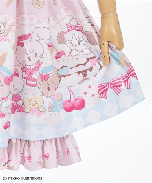 axes femme kawaii プランタンジャンパースカート プランタンジャンパースカート | kawaii | axes femme online shop