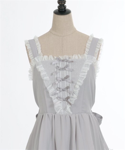 プチリボンジャンパースカート | レディース服・レディース プチリボンジャンパースカート | レディース服・レディース