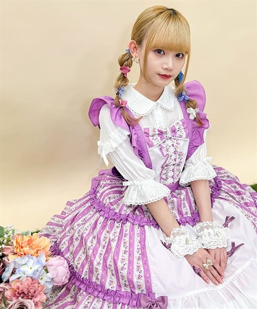 ハミングフローラジャンスカ | kawaii | axes femme online shop ハミングフローラジャンスカ | kawaii | axes femme online shop