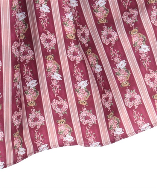 axes femme kawaii ＲｏｓｙＢｅａｒ柄ジャンスカ RosyBear柄ジャンスカ【期間限定販売】 | kawaii | axes