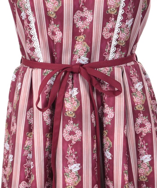 axes femme kawaii Rosy Bear柄ジャンスカ axes femme kawaii Rosy Bear柄ジャンスカ 生成り - メルカリ