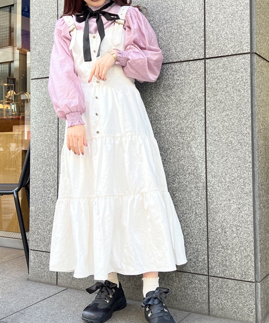 ティアードロングワンピース | outlet | axes femme online shop ティアードロングワンピース | outlet | axes femme online shop