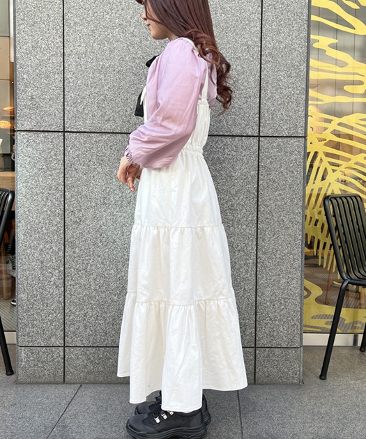 ティアードロングワンピース | outlet | axes femme online shop ティアードロングワンピース | outlet | axes femme online shop