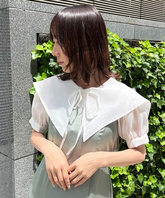 シアーブラウスセットワンピース | outlet | axes femme online shop シアーブラウスセットワンピース | outlet | axes femme online shop
