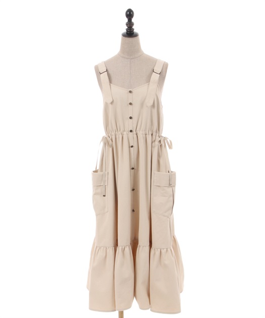カーゴデザインティアードワンピース | outlet | axes femme カーゴデザインティアードワンピース | outlet | axes femme