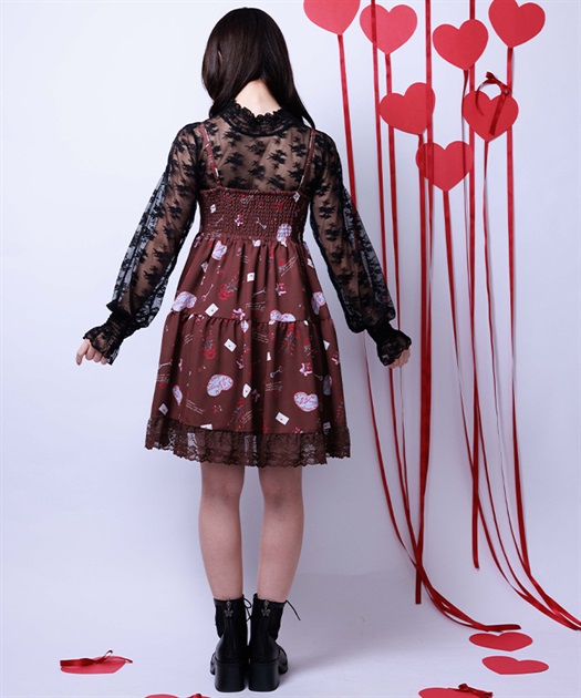 バレンタインプリントチュニック | axes femme | axes femme online shop