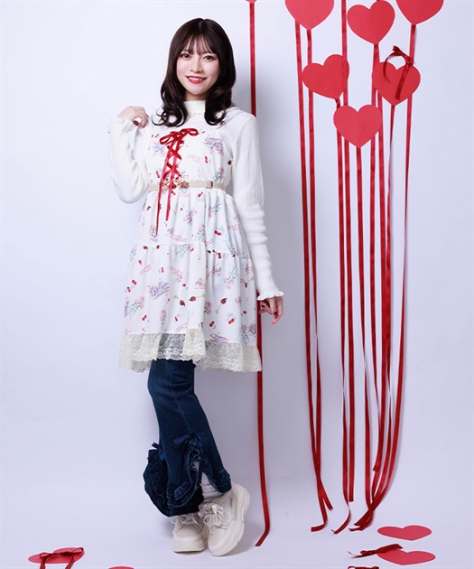 バレンタインプリントチュニック【予約】 | axes femme online shop