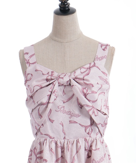 リボン柄ドールジャンパースカート【二次予約】 | POETIQUE | axes