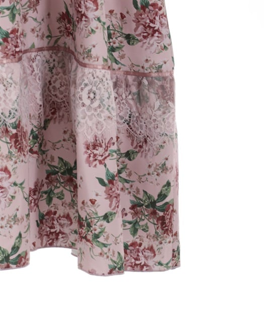花総柄ビスチェラインジャンスカ | 衣料 | axes femme online shop 花総柄ビスチェラインジャンスカ | 衣料 | axes femme online shop