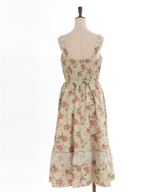 花総柄ビスチェラインジャンスカ | 衣料 | axes femme online shop