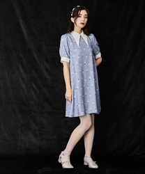 ローズセルクイユ柄サックワンピース | outlet | axes femme