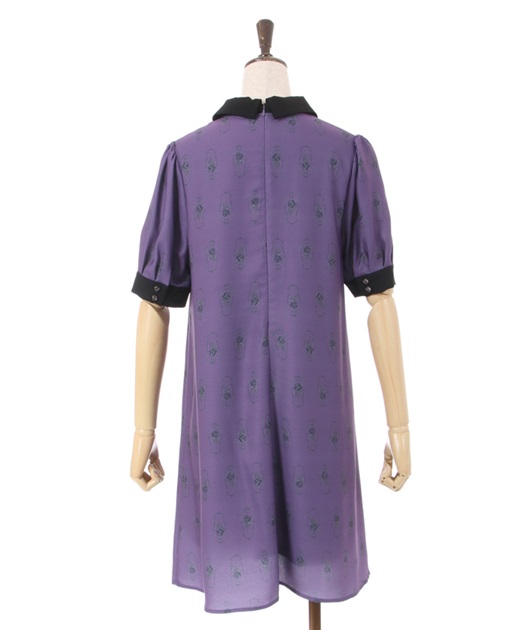 ローズセルクイユ柄サックワンピース | outlet | axes femme ローズセルクイユ柄サックワンピース | outlet | axes femme