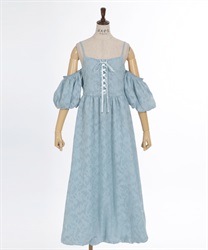 シアージャカードバルーンワンピース | 衣料 | axes femme シアージャカードバルーンワンピース | 衣料 | axes femme