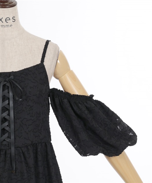 シアージャカードバルーンワンピース | outlet | axes femme シアージャカードバルーンワンピース | outlet | axes femme