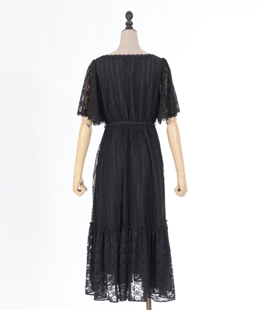 レース×シフォンドレス風ワンピース | axes femme | axes femme レース×シフォンドレス風ワンピース | axes femme | axes femme