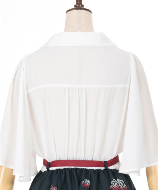 彼岸花柄ワンピース | 衣料 | axes femme online shop 彼岸花柄ワンピース | 衣料 | axes femme online shop