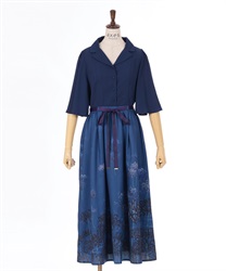 彼岸花柄ワンピース | outlet | axes femme online shop