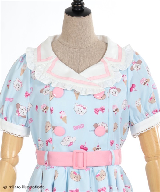 ダイナーカフェワンピース | kawaii | axes femme online shop ダイナーカフェワンピース | kawaii | axes femme online shop