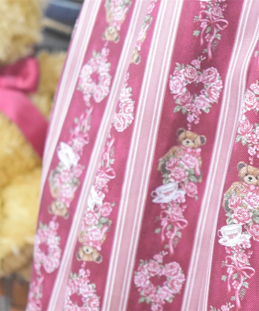 RosyBear柄ワンピース【Web限定商品】【期間限定販売 RosyBear柄ワンピース【Web限定商品】【期間限定販売