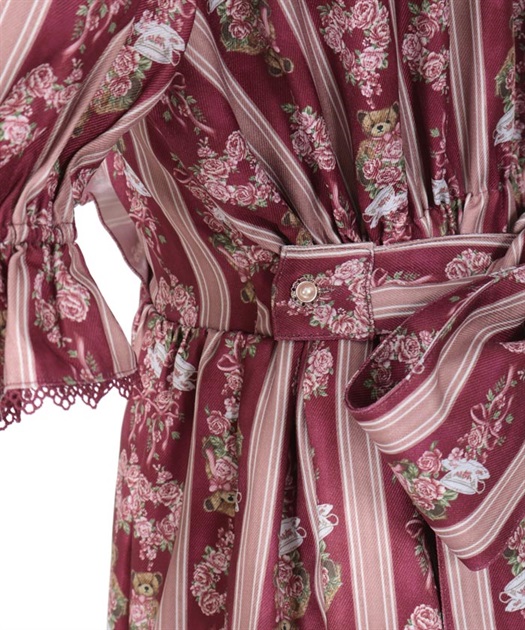 RosyBear柄ワンピース【Web限定商品】【期間限定販売 RosyBear柄ワンピース【Web限定商品】【期間限定販売