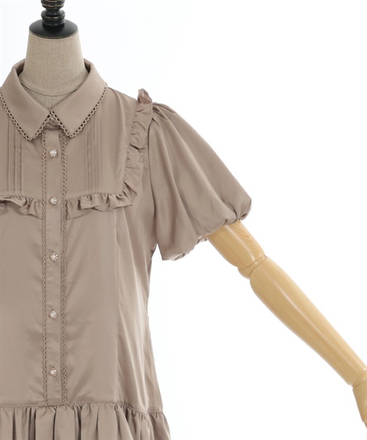 バルーンデザインフリルチュニ | outlet | axes femme online shop