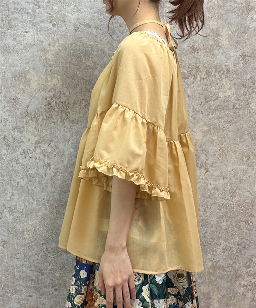 コットン風ポンチョチュニック【期間限定価格】 | outlet | axes コットン風ポンチョチュニック【期間限定価格】 | outlet | axes