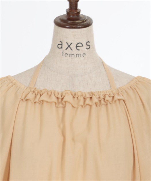 Oversized Sheer Top - kotohayokozawa (コトハヨコザワ) - tops