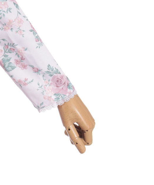 クラシカルローズ柄ワンピース【受注生産】 | Chalmiere | axes femme